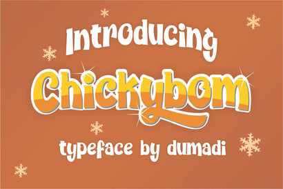 Chickybom Font Dumadistyle 