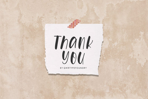 Chickyplum Font Qwrtype Foundry 