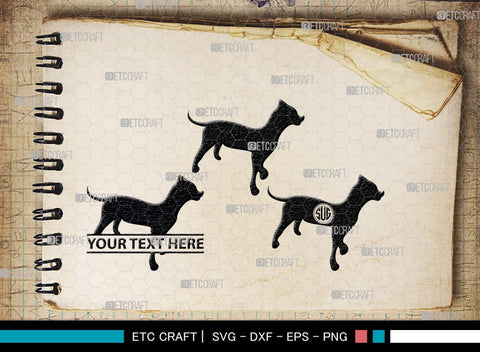 Chihuahua Dog Monogram, Chihuahua Dog Silhouette, Chihuahua Dog SVG, Chihuahua Svg, Dog Svg, Animal Svg, SB00238 SVG ETC Craft 