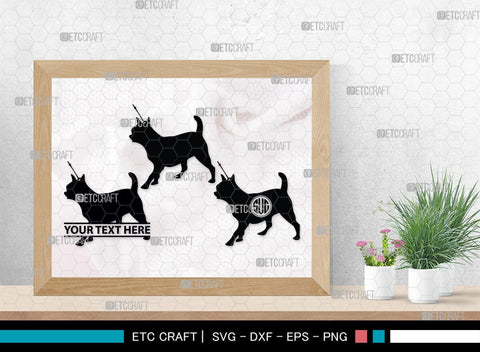 Chihuahua Dog Monogram, Chihuahua Dog Silhouette, Chihuahua Dog SVG, Chihuahua Svg, Dog Svg, Animal Svg, SB00238 SVG ETC Craft 