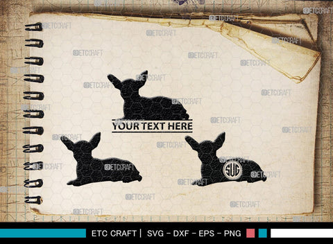 Chihuahua Dog Monogram, Chihuahua Dog Silhouette, Chihuahua Dog SVG, Chihuahua Svg, Dog Svg, Animal Svg, SB00238 SVG ETC Craft 