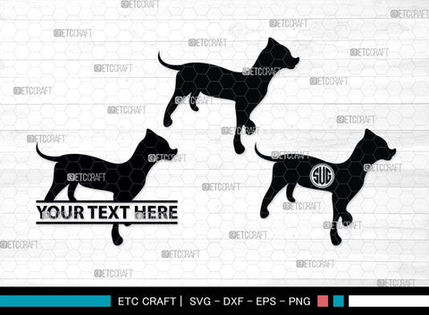 Chihuahua Dog Monogram, Chihuahua Dog Silhouette, Chihuahua Dog SVG, Chihuahua Svg, Dog Svg, Animal Svg, SB00238 SVG ETC Craft 