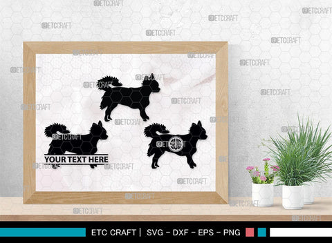 Chihuahua Dog Monogram, Chihuahua Dog Silhouette, Chihuahua Dog SVG, Chihuahua Svg, Dog Svg, Animal Svg, SB00238 SVG ETC Craft 