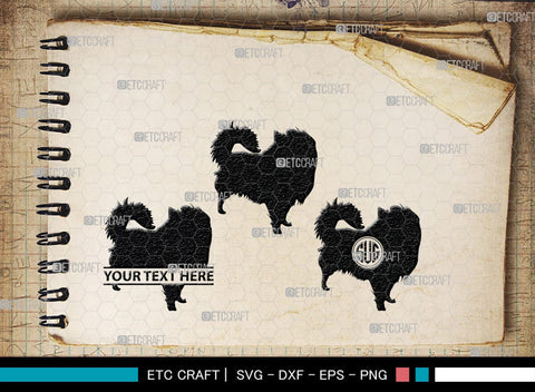 Chihuahua Dog Monogram, Chihuahua Dog Silhouette, Chihuahua Dog SVG, Chihuahua Svg, Dog Svg, Animal Svg, SB00238 SVG ETC Craft 