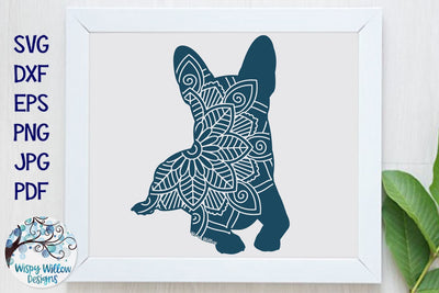 Chihuahua Mandala SVG SVG Wispy Willow Designs 