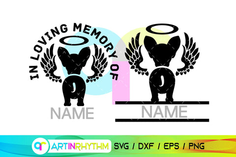 Chihuahua Pet Dog Memorial SVG SVG Artinrhythm shop 