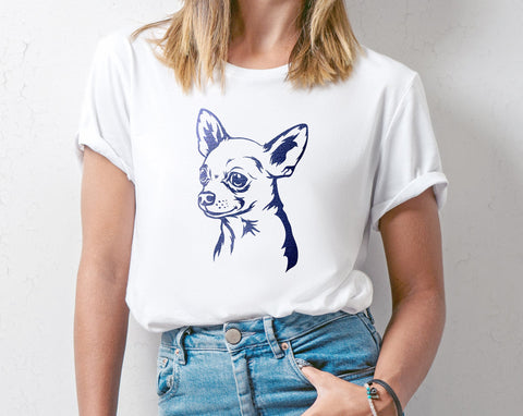 Chihuahua svg #2, Dog svg, svg files for cricut, png files SVG Pretty Meerkat 