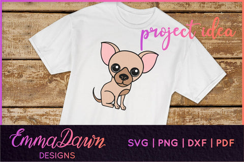 Chihuahua SVG SVG Emma Dawn Designs 