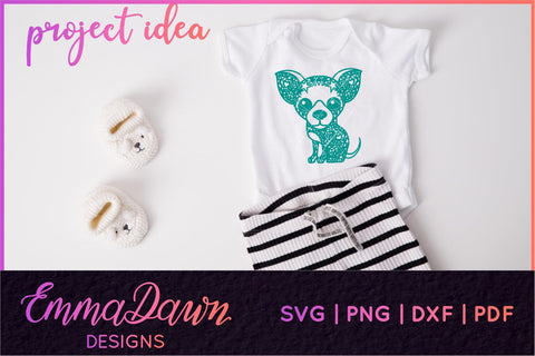 Chihuahua SVG SVG Emma Dawn Designs 