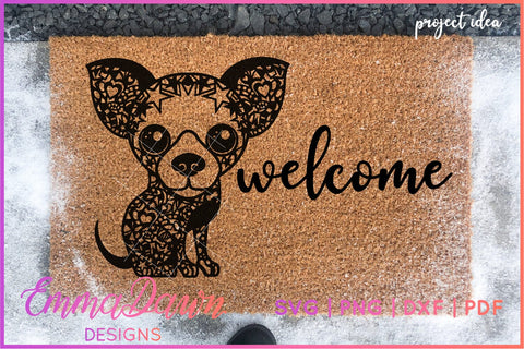 Chihuahua SVG SVG Emma Dawn Designs 