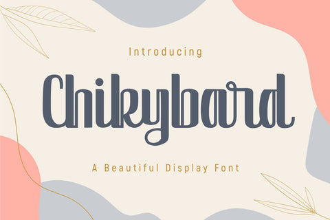 Chikybard Font Zeenesia Std 