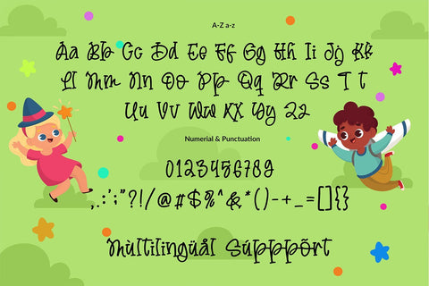 Child Dream - Cute and Friendly Font Subectype Studio 