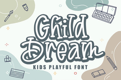 Child Dream - Cute and Friendly Font Subectype Studio 