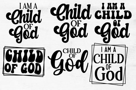 I'm a child of God PNG Cricut Sublimation Christian