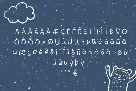 Child Pencila Font Font Aisyah 