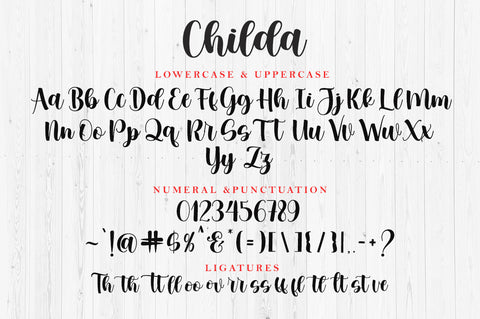 Childa Font Nurul Kamal 