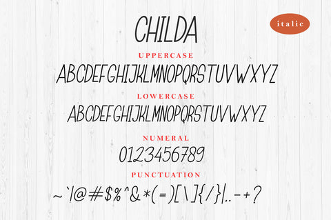 Childa Font Nurul Kamal 