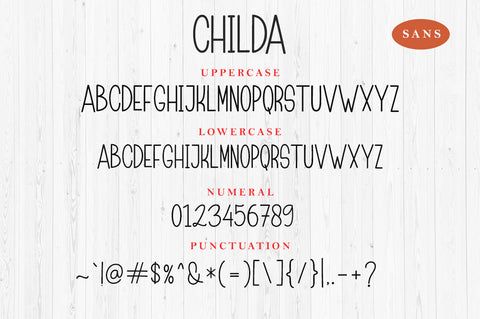 Childa Font Nurul Kamal 