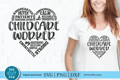 Childcare worker svg, Child Care Worker svg, Daycare worker svg, daycare provider svg, early childhood svg, day care worker svg, provider subway art SVG SVG Cut File 
