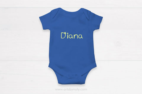 Childish Starry Handwritten Font. Font Arts By Naty 