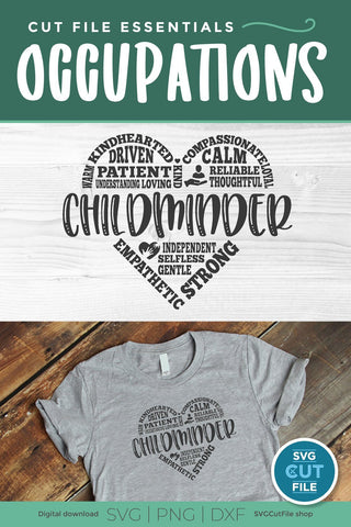 Childminder svg, babysitter svg, childminder appreciation, appreciation, daycare svg, baby sitter svg, child minder svg, subway art SVG SVG Cut File 