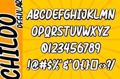 Childo – Funny Font Font Garisman Studio 