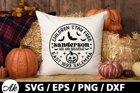 Children stay free sanderson bed and breakfast SVG SVG akazaddesign 