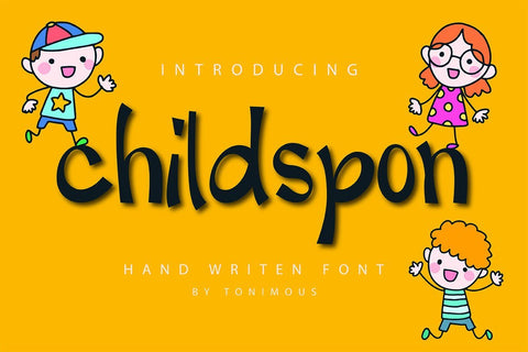 Childspon Font toni_std 