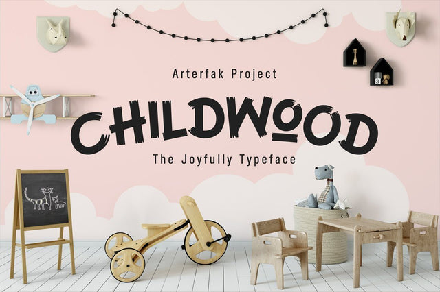 Childwood Font Arterfak Project 