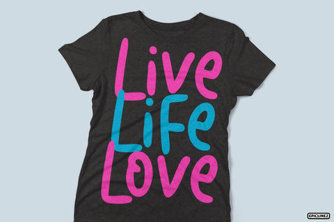 Chili Chips - A Fun Crafty Font Font Epiclinez 