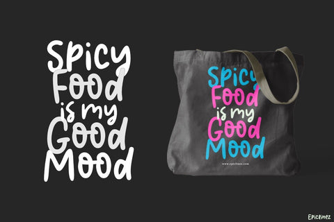 Chili Chips - A Fun Crafty Font Font Epiclinez 