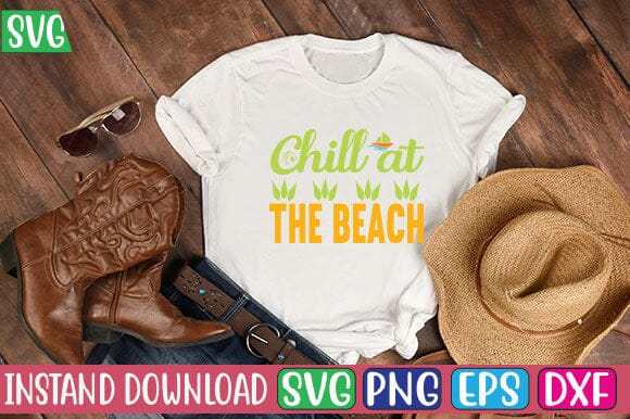 Chill at the Beach SVG Cut File SVG Studio Innate 