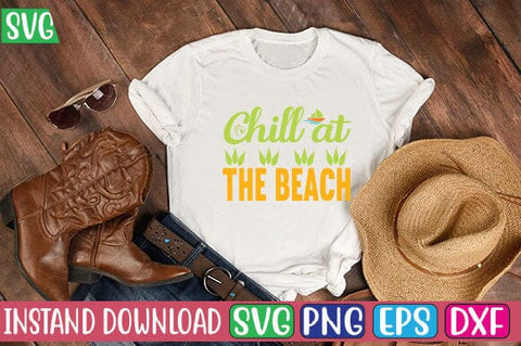 Chill at the Beach SVG Cut File SVG Studio Innate 