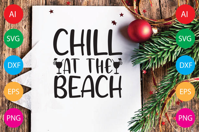 Chill at the Beach svg SVG Shahin alam 