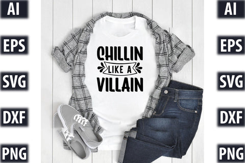 chillin like a villain SVG SVGista 