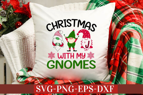 Chillin' with my gnomes SVG SVG DESIGNISTIC 