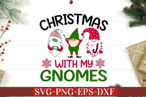 Chillin' with my gnomes SVG SVG DESIGNISTIC 