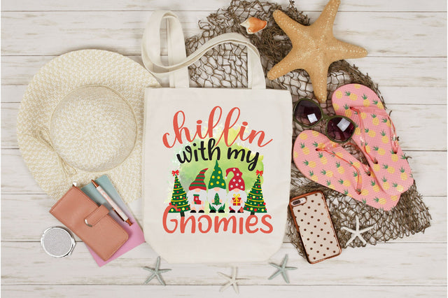 chillin with my gnomies sublimation Sublimation SVGista 