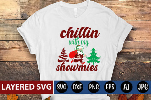 chillin with my showmies SVG cute file SVG Blessedprint 