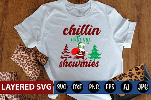 chillin with my showmies SVG cute file SVG Blessedprint 