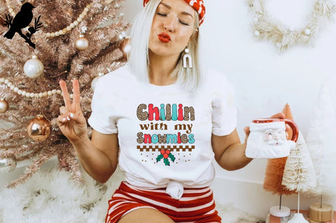 Chillin with my Snowmies Sublimation Sublimation Jagonath Roy 