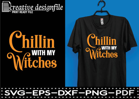chillin with my witches SVG farhad farhad 