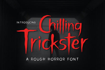 Chilling Trickster - Rough Font Font Alpaprana Studio 