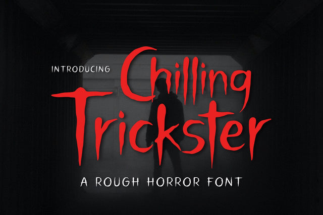 Chilling Trickster - Rough Font Font Alpaprana Studio 