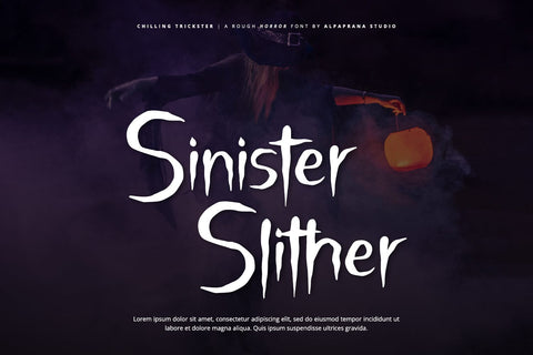 Chilling Trickster - Rough Font Font Alpaprana Studio 