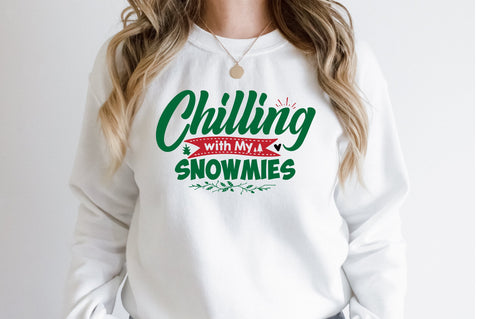 Chilling with My Snowmies svg SVG orpitasn 