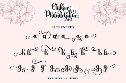 Chillon Philadelphia Font Rotterlab studio 