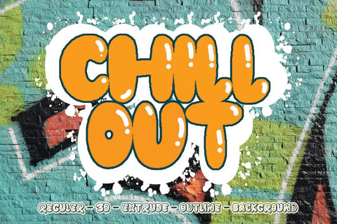 CHILLOUT - Display Font Font Yuby 