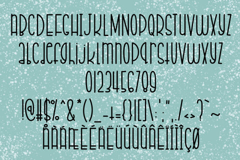 Chilly Eggnog Font Kitaleigh 