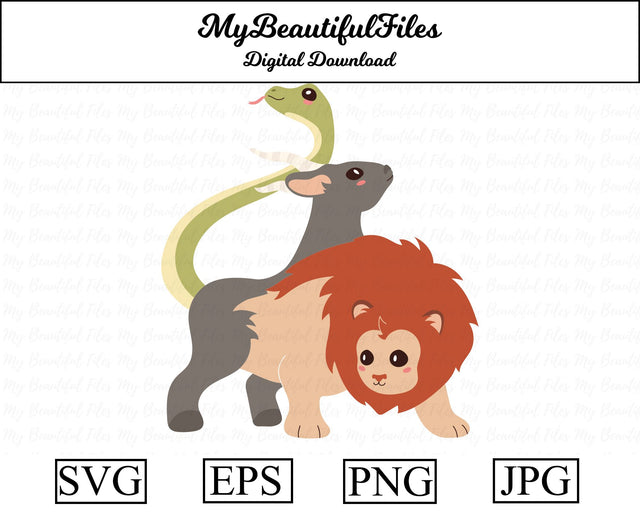 Chimera SVG MyBeautifulFiles 